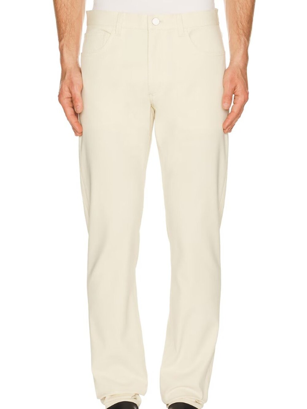 $195 Theory Mens Slim Demin Jeans 28 in 'Sand' light beige NWT